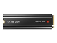 Samsung 980 PRO MZ-V8P2T0CW - SSD - krypterat - 2 TB - inbyggd - M.2 2280 - PCIe 4.0 x4 (NVMe) - buffert: 2 GB - 256 bitars AES - TCG Opal Encryption 2.0 MZ-V8P2T0CW