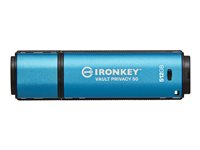 Kingston IronKey Vault Privacy 50 Series - USB flash-enhet - 512 GB - USB 3.2 Gen 1 IKVP50/512GB