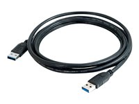 C2G - USB-kabel - USB typ A (hane) till USB typ A (hane) - USB 3.0 - 1 m - svart 81677