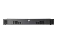 HPE Server Console G2 Switch with Virtual Media and CAC 0x2x32 - Omkopplare för tangentbord/video/mus - 32 x KVM port(s) - 2 lokala användare - rackmonterbar - för HPE 10XXX G2, 600, 800; ProLiant DL20 Gen9, e2000 G6, m400, ML110 Gen9, ML350p Gen8; Rack AF619A