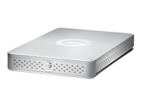 G-Technology G-DRIVE ev GDEVEA10001BDB - Hårddisk - 1 TB - extern (portabel) - 2.5" - USB 3.0 / SATA 6Gb/s - 7200 rpm - buffert: 32 MB - aluminium 0G02726