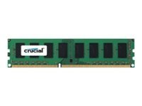 Crucial - DDR3 - modul - 1 GB - DIMM 240-pin - 1600 MHz / PC3-12800 - CL11 - 1.5 V - ej buffrad - icke ECC CT12864BA160B