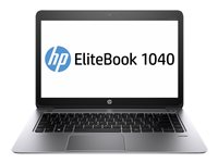 HP EliteBook Folio 1040 G1 - 14" - Intel Core i5 - 4200U - 4 GB RAM - 180 GB SSD - Svenska/finska H5F63EA#AK8