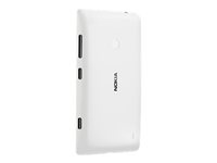 Nokia CC-3068 Shell - Bakstycke - vit - för Nokia Lumia 520 02741H8
