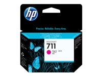 HP 711 - 29 ml - magenta - original - DesignJet - bläckpatron - för DesignJet T100, T120, T120 ePrinter, T125, T130, T520, T520 ePrinter, T525, T530 CZ131A