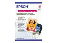 Epson - Matt - A3 (297 x 420 mm) - 167 g/m² - 50 ark papper - för EcoTank ET-16500, 7750; SureColor P5000, P800, SC-P10000, P5000, P700, P7500, P900, P9500 C13S041261