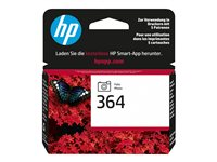 HP 364 - 3 ml - foto-svart - original - blister - bläckpatron (foto) - för Deskjet 35XX; Photosmart 55XX, 55XX B111, 65XX, 7510 C311, 7520, Wireless B110 CB317EE#301