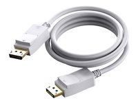 Vision Techconnect - DisplayPort-kabel - DisplayPort (hane) till DisplayPort (hane) - 1 m - vit TC 1MDP