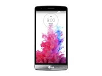 LG G3 s D722 - 4G pekskärmsmobil - RAM 1 GB / Internal Memory 8 GB - microSD slot - LCD-skärm - 5" - 1280 x 720 pixlar - rear camera 8 MP - front camera 1,3 MP - svart metallic LGD722.ANEUTN