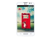 LG L70 (D320) - 3G pekskärmsmobil - RAM 1 GB / Internal Memory 4 GB - LCD-skärm - 4.5" - 800 x 400 pixlar - rear camera 5 MP - vit LGD320.ANEUWY