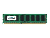 Crucial - DDR3 - modul - 4 GB - DIMM 240-pin - 1600 MHz / PC3-12800 - CL11 - 1.5 V - ej buffrad - icke ECC CT51264BA160BJ