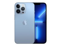 Apple iPhone 13 Pro - 5G smartphone - dual-SIM / Internminne 128 GB - OLED-skärm - 6.1" - 2532 x 1170 pixlar (120 Hz) - 3 st. bakre kameror 12 MP, 12 MP, 12 MP - front camera 12 MP - sierra blue MLVD3QN/A