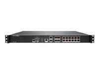 SonicWall NSa 4600 - Säkerhetsfunktion - hög tillgänglighet - 10GbE - 1U - kan monteras i rack 02-SSC-1001