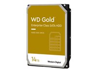 WD Gold DC HA750 Enterprise Class SATA HDD WD141KRYZ - Hårddisk - 14 TB - inbyggd - 3.5" - SATA 6Gb/s - 7200 rpm - buffert: 512 MB WD141KRYZ
