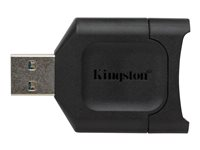 Kingston MobileLite Plus - Kortläsare (SD, SDHC, SDXC, SDHC UHS-I, SDXC UHS-I, SDHC UHS-II, SDXC UHS-II) - USB 3.2 Gen 1 MLP