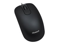 Microsoft Basic Optical Mouse for Business - Mus - höger- och vänsterhänta - optisk - 3 knappar - kabelansluten - PS/2, USB - svart 4YH-00007