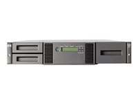 HPE MSL2024 Ultrium 3000 - Bandbibliotek - 36 TB / 72 TB - platser: 24 - LTO Ultrium ( 1.5 GB / 3 TB ) x 1 - Ultrium 5 - högsta antal enheter: 2 - 8Gb Fibre Channel - kan monteras i rack - 2U - streckkodsläsare, kryptering BL542B