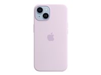 Apple - Baksidesskydd för mobiltelefon - MagSafe-kompatibilitet - silikon - lila - för iPhone 14 MPRY3ZM/A