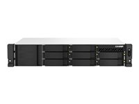 QNAP TS-864eU-RP - NAS-server - 8 fack - kan monteras i rack - SATA 6Gb/s - RAID RAID 0, 1, 5, 6, 10, 50, JBOD, 60 - RAM 4 GB - 2.5 Gigabit Ethernet - iSCSI support - 2U TS-864EU-RP-4G