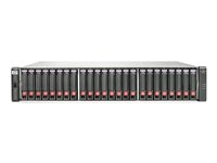 HPE P2000 G3 - Hårddiskarray - 3.6 TB - 24 fack (SATA-300 / SAS-2) - HDD 300 GB x 12 - SAS 6Gb/s (extern) - kan monteras i rack - 2U QW951B