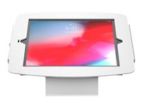 Compulocks iPad Pro 11" (1-4th Gen) Space Enclosure Counter Stand or Wall Mount - Hölje - för surfplatta - låsbar - höggradig aluminium - vit - skärmstorlek: 11" - väggmonterbar, monterbar på ytor, bänkskiva - för Apple 11-inch iPad Pro (1:a generation, 2a generation, 3:e generationen, 4:e generation) 101W211SENW