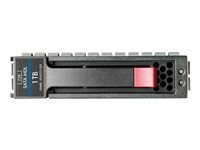 HPE Midline - Hårddisk - 1 TB - hot-swap - 3.5" LFF - SATA 6Gb/s - 7200 rpm - med HP SmartDrive-bärvåg 657750-B21