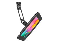 Compulocks Galaxy Tab A7 10.4" Space Enclosure Swing Wall Mount - Monteringssats (svängbar arm, hölje) - för surfplatta - låsbar - höggradig aluminium - skärmstorlek: 10.4" - väggmonterbar, monterbar på ytor, bänkskiva - för Samsung Galaxy Tab A7 (10.4 tum) 827B104GA7SB