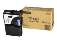 Kyocera TK 820K - Svart - original - tonerkassett - för FS-C8100DN 1T02HP0EU0