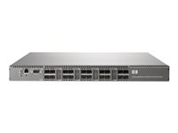 HPE 8/20q Fibre Channel Switch - Switch - Administrerad - 16 x 8 GB fiberkanal SFP+ - rackmonterbar AK242B