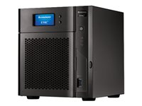 LenovoEMC px4-400d Network Storage Pro Series 70CM - NAS-server - 4 fack - SATA 6Gb/s - RAID RAID 0, 1, 5, 10, JBOD, 5 hot spare - RAM 2 GB - Gigabit Ethernet - iSCSI support 70CM9000EA