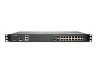 SonicWall NSa 2700 - Advanced Edition - säkerhetsfunktion - 10GbE - 1U - SonicWall säkerhetsuppgradering, plusprogram (3 år) - kan monteras i rack 02-SSC-8200