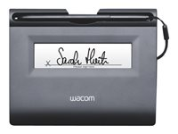 Wacom Sign&Save Mobile STU-300 - Signaturterminal med LCD-bildskärm - 9.9 x 2.5 cm - elektromagnetisk - kabelansluten - USB - svart STU-300SV-ENES