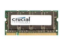 Crucial - DDR - modul - 256 MB - SO DIMM 200-pin - 333 MHz / PC2700 - 2.5 V - ej buffrad - icke ECC CT3264X335