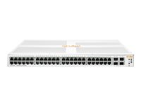 HPE Aruba Instant On 1930 48G 4SFP/SFP+ Switch - Switch - L2+ - Administrerad - 48 x 10/100/1000 + 4 x 1 Gigabit / 10 Gigabit SFP+ - rackmonterbar JL685A#ABB