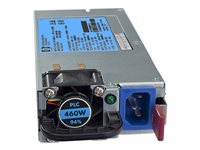 HPE Common Slot High Efficiency - Nätaggregat - hot-plug (insticksmodul) - 80 PLUS Gold - AC 100-240 V - 460 Watt 503296-B21