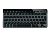 Logitech Illuminated K810 - Tangentbord - bakgrundsbelyst - Bluetooth - nordisk 920-004315