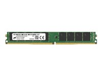 Micron - DDR4 - modul - 32 GB - DIMM 288-pin mycket lågt - 3200 MHz / PC4-25600 - CL22 - 1.2 V - ej buffrad - ECC MTA18ADF4G72AZ-3G2F1R