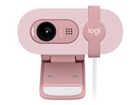 Logitech BRIO 100 - Webbkamera - färg - 2 MP - 1920 x 1080 - 720p, 1080p - ljud - USB 960-001623