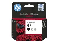 HP 47 - 26 ml - svart - original - Ink Advantage - bläckpatron 6ZD21AE#BHK