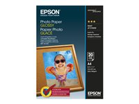 Epson - Blank - A4 (210 x 297 mm) - 200 g/m² - 20 ark fotopapper - för EcoTank ET-2850, 2851, 2856, 4850; EcoTank Photo ET-8500; WorkForce Pro WF-C5790 C13S042538