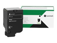 Lexmark - Svart - original - tonerkassett LCCP, LRP - för Lexmark CS730de, CS735de, CX730de, CX735adse 71C20K0
