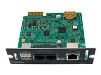 APC Network Management Card 3 with PowerChute Network Shutdown & Environmental Monitoring - Adapter för administration på distans - 1GbE - 1000Base-T - för P/N: SMTL2200RM2UC, SMTL3000RM2UC, SMTL3000RM2UCNC, SRTL10KRM4UT, SRTL8KRM4UT AP9641