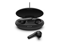 Belkin SoundForm Move - True wireless-hörlurar med mikrofon - inuti örat - Bluetooth - svart PAC001BTBK-GR