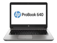 HP ProBook 640 G1 Notebook - 14" - Intel Core i5 - 4210M - 4 GB RAM - 128 GB SSD - Svenska/finska F1Q68EA#AK8