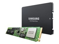 Samsung PM9A3 MZQL27T6HBLA - SSD - krypterat - 7.68 TB - inbyggd - 2.5" - U.2 PCIe 3.0 x4 (NVMe) - 256 bitars AES - TCG Opal Encryption MZQL27T6HBLA-00A07