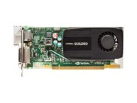 NVIDIA Quadro K600 - Grafikkort - Quadro K600 - 1 GB DDR3 - PCIe 2.0 x16 - DVI, DisplayPort - för Precision R7610, T1700, T3600, T5610, T7600, T7610 490-BBQZ