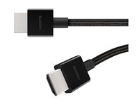 Belkin - Ultra High Speed - HDMI-kabel - HDMI hane till HDMI hane - 1 m - svart - 4K Ultra HD-stöd AV10176BT1M-BLK