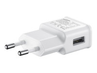 Samsung ETA-U90EWE - Strömadapter - 2 A (USB) - på kabel: Micro-USB - vit - för Galaxy Ace 3, Core, Mega, Note 10, Note 8.0, S4, Tab 3, Xcover, Y Duos; GT-C3520, E1270 ETA-U90EWEGSTD
