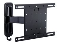 Multibrackets M VESA Flexarm Tilt & Turn II - Monteringssats (lutningsbart väggfäste) - för platt panel - svart - skärmstorlek: 26"-42" - väggmonterbar 7350022734210