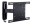 Multibrackets M VESA Flexarm Tilt & Turn II - Monteringssats (lutningsbart väggfäste) - för platt panel - svart - skärmstorlek: 26"-42" - väggmonterbar